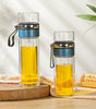 Double Layer Borosilicate Glass Tea Bottle with Tea Strainer