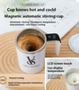 Smart Temperature-Measuring Magnetic Automatic Stirring Cup
