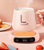 Electric Coffee Mug Warmer – Smart Desk Beverage Heating Pad with Digital Display